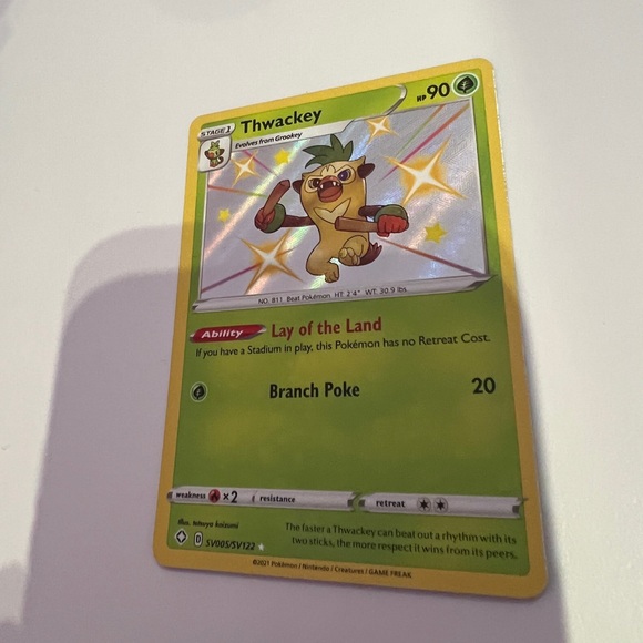Thwackey shining vaults collection card! - Picture 1 of 4